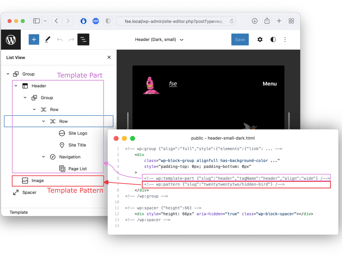 Getting familiar with Block&nbsp;Theme